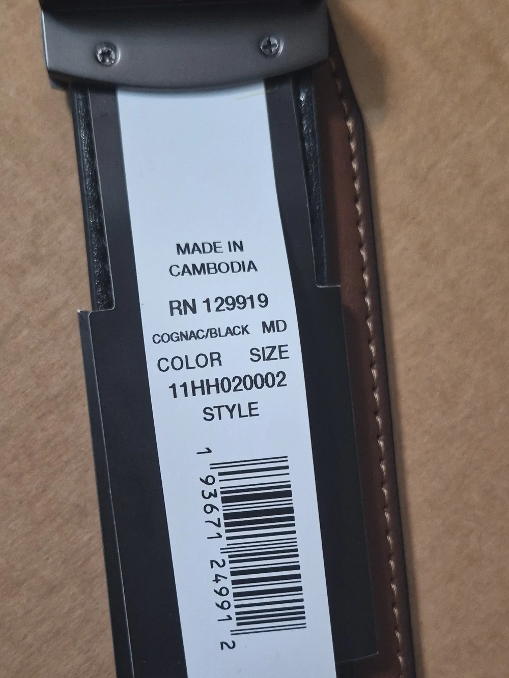 Haggar image shows
